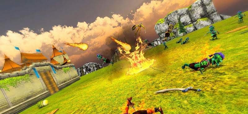 Castle Wall Defense: Fortress Fighting Hero screenshot 4