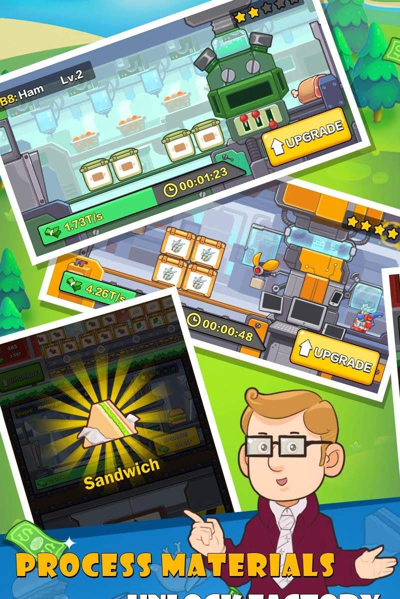 Mega Factory - Free Tycoon Game screenshot 3