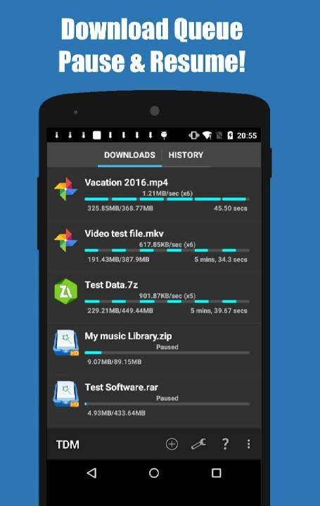 Turbo Download Manager (and Browser) screenshot 2