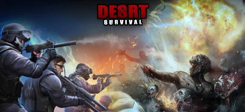 Desrt Survival - Zombie Games screenshot 4