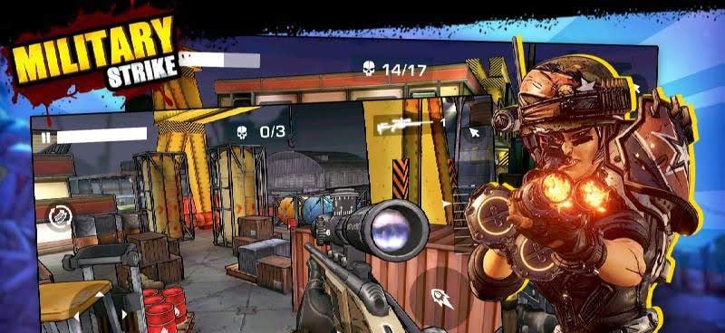 Military Strike - Gun fire battle screenshot 2