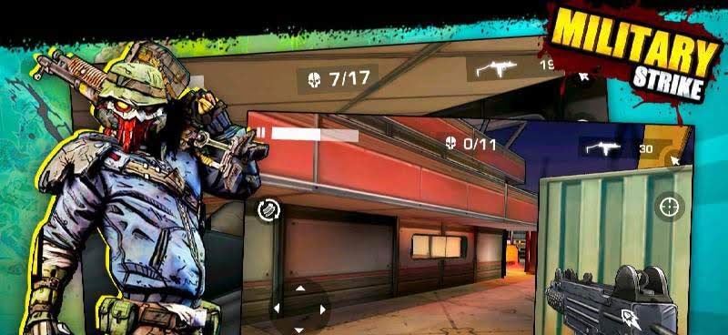 Military Strike - Gun fire battle screenshot 1