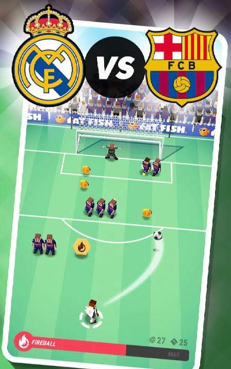 Tiny Striker La Liga - Best Penalty Shootout Game screenshot 1