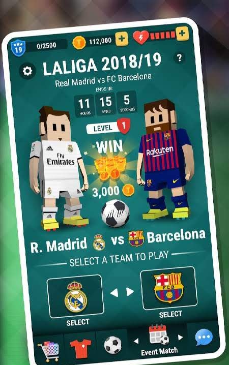 Tiny Striker La Liga - Best Penalty Shootout Game screenshot 2