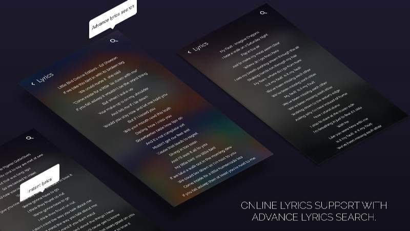 Musicana Music Player screenshot 1