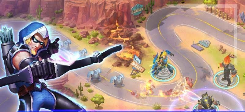 Ultimate War-Hero TD Game screenshot 4