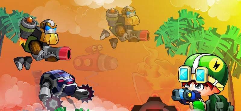 Metal Heroes - Combat Shooting Action Games screenshot 2