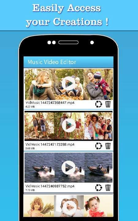 Music Video Editor Add Audio screenshot 4