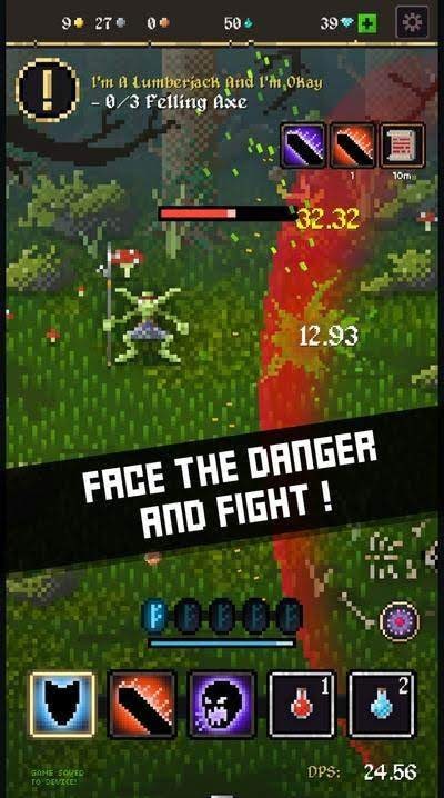 Battleslain: Goblins idle RPG adventure screenshot 1