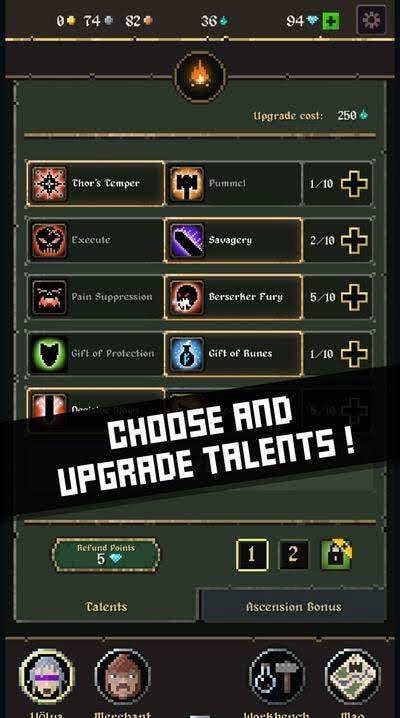 Battleslain: Goblins idle RPG adventure screenshot 4