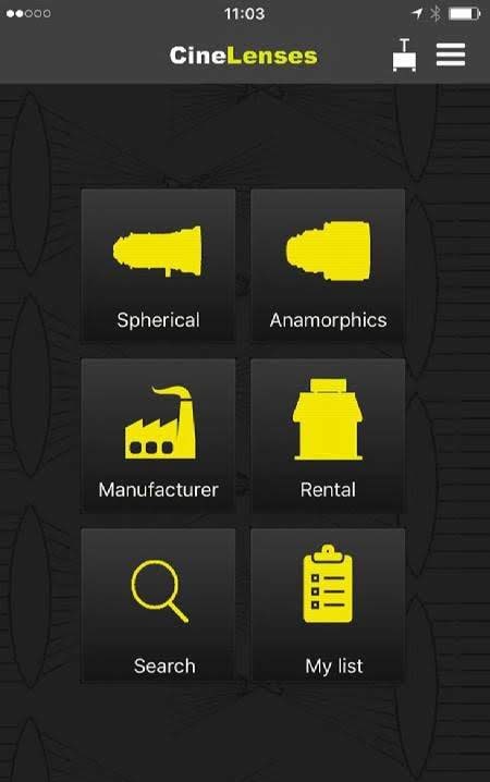 CineLenses screenshot 1
