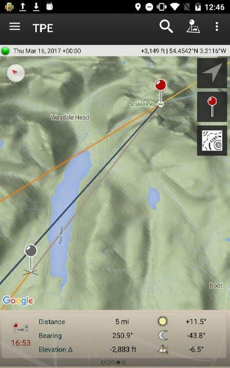 The Photographer's Ephemeris screenshot 3