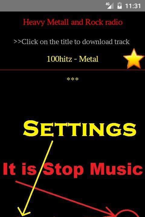 Heavy Metal and Rock Music Radio screenshot 2