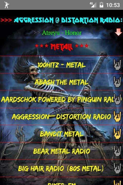 Heavy Metal and Rock Music Radio screenshot 1