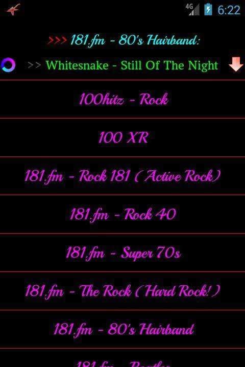 Heavy Metal and Rock Music Radio screenshot 3