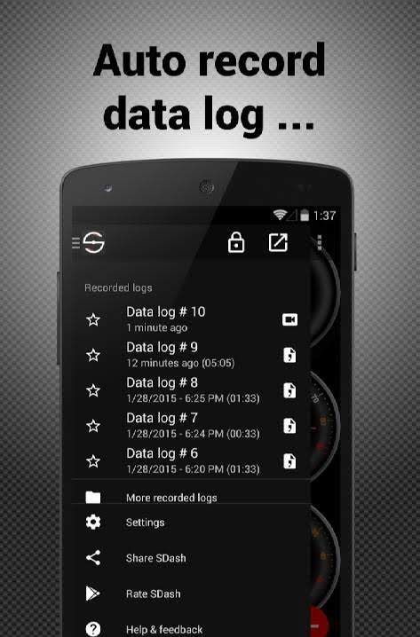 SDash - Hondata Bluetooth screenshot 4