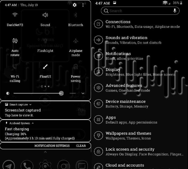 Sprite Substratum Theme Android O and P screenshot 1