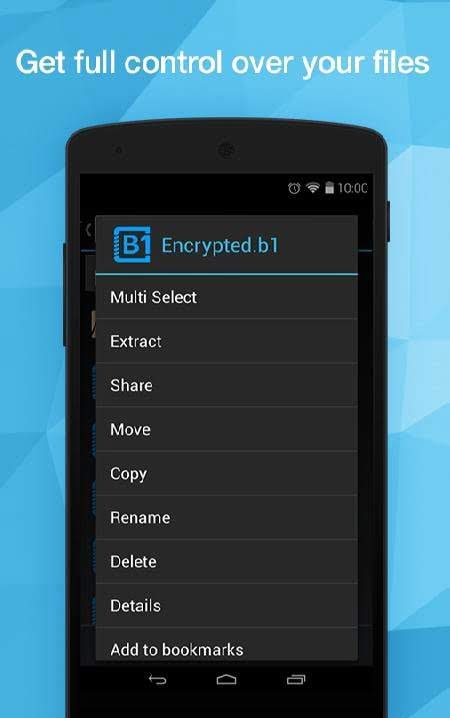 B1 File Manager and Archiver Pro screenshot 4