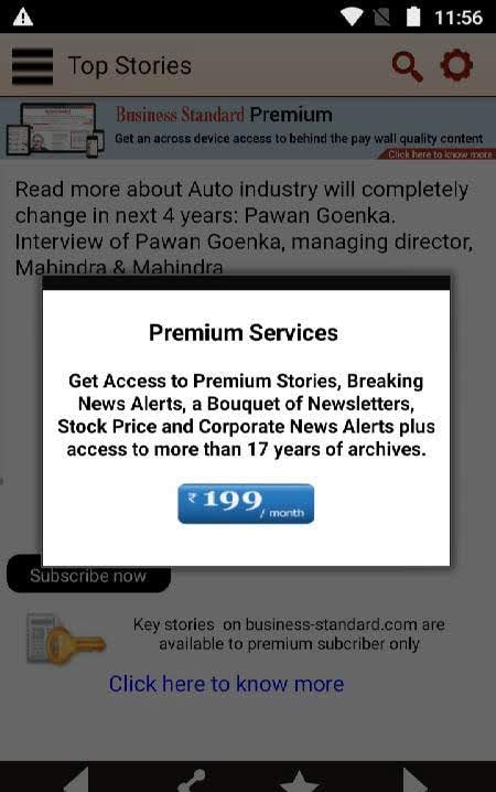 Business Standard News screenshot 3