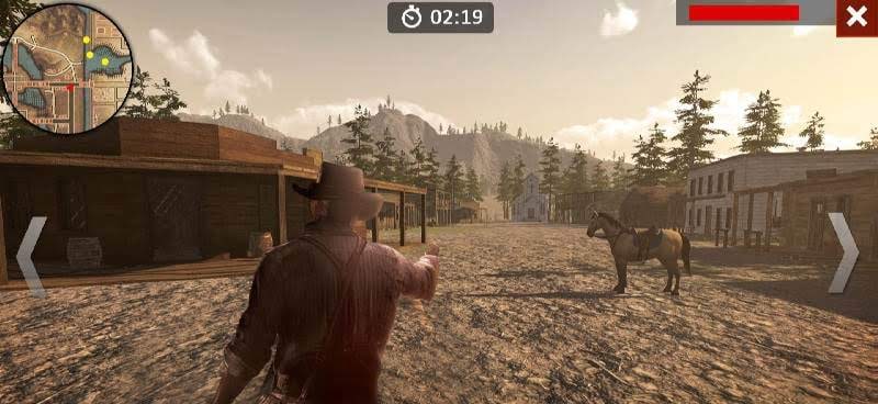 Cowboy War gameplay screenshot 2