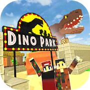 Dino Theme Park Craft: Ride Dinosaur Rollercoaster