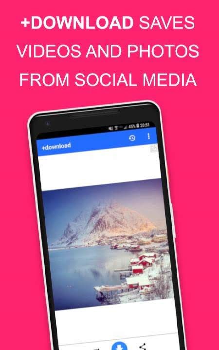 +download - Video download for Twitter & Facebook screenshot 1