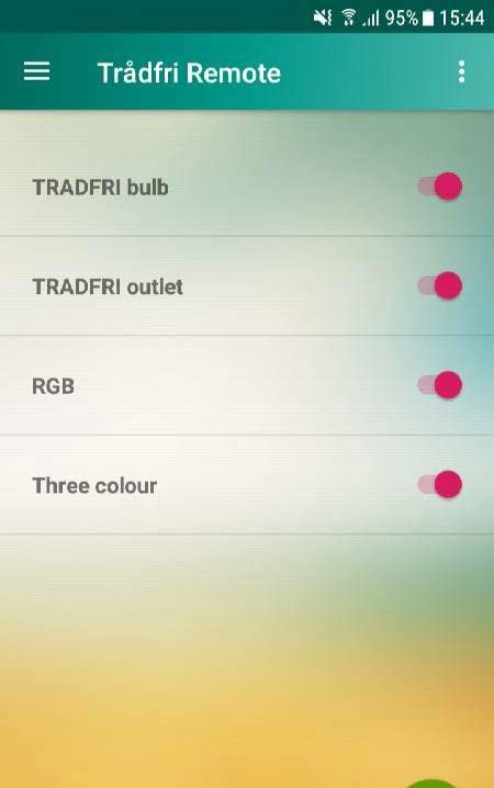 Tradfri Remote: Shake and Lockscreen Control screenshot 4