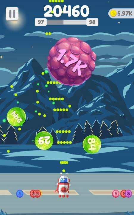 Planet Blast gameplay screenshot 2