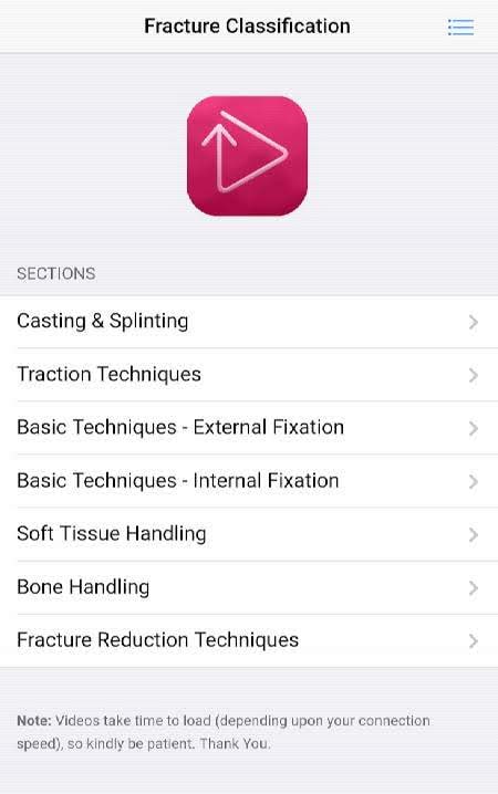 Fracture Classification HD screenshot 4