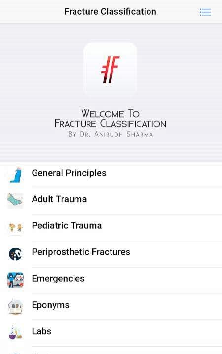Fracture Classification HD screenshot 1