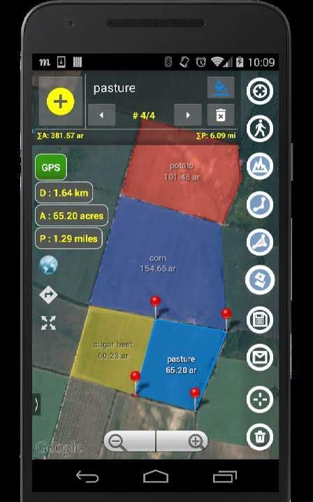 Planimeter - GPS Area Measure screenshot 3
