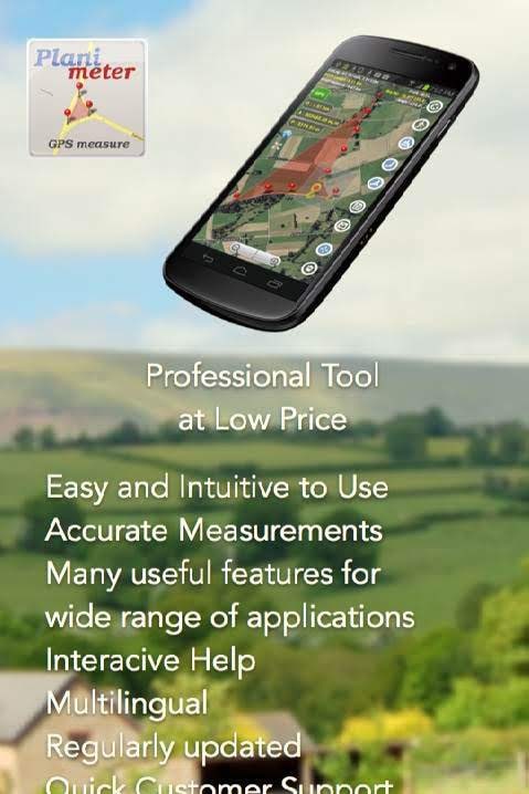 Planimeter - GPS Area Measure screenshot 1