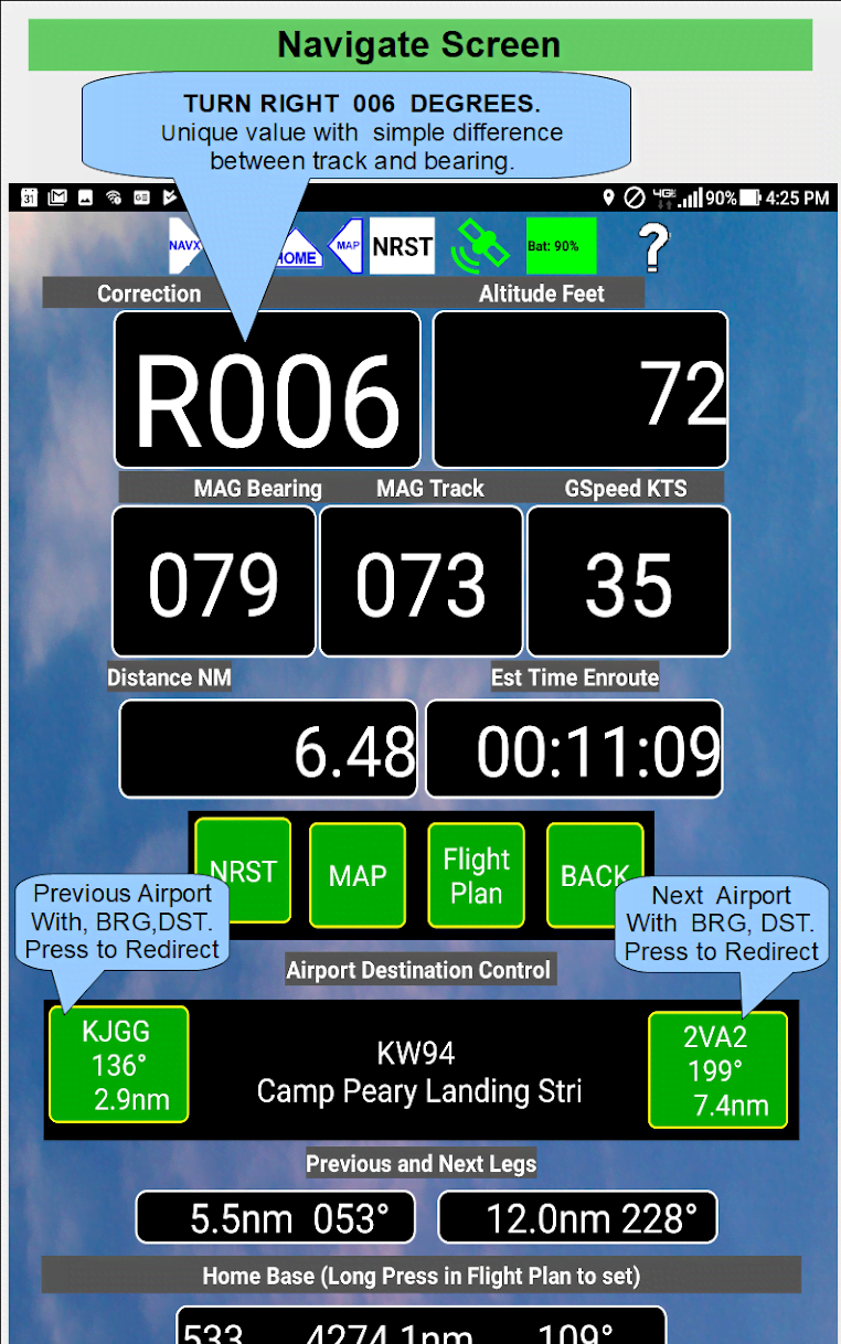 VFR GPS Airplane Navigation Screenshot 3