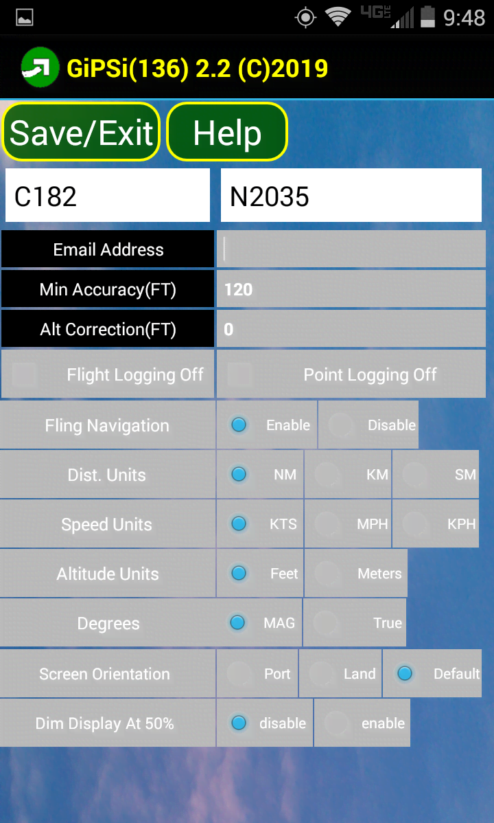 VFR GPS Airplane Navigation Screenshot 2