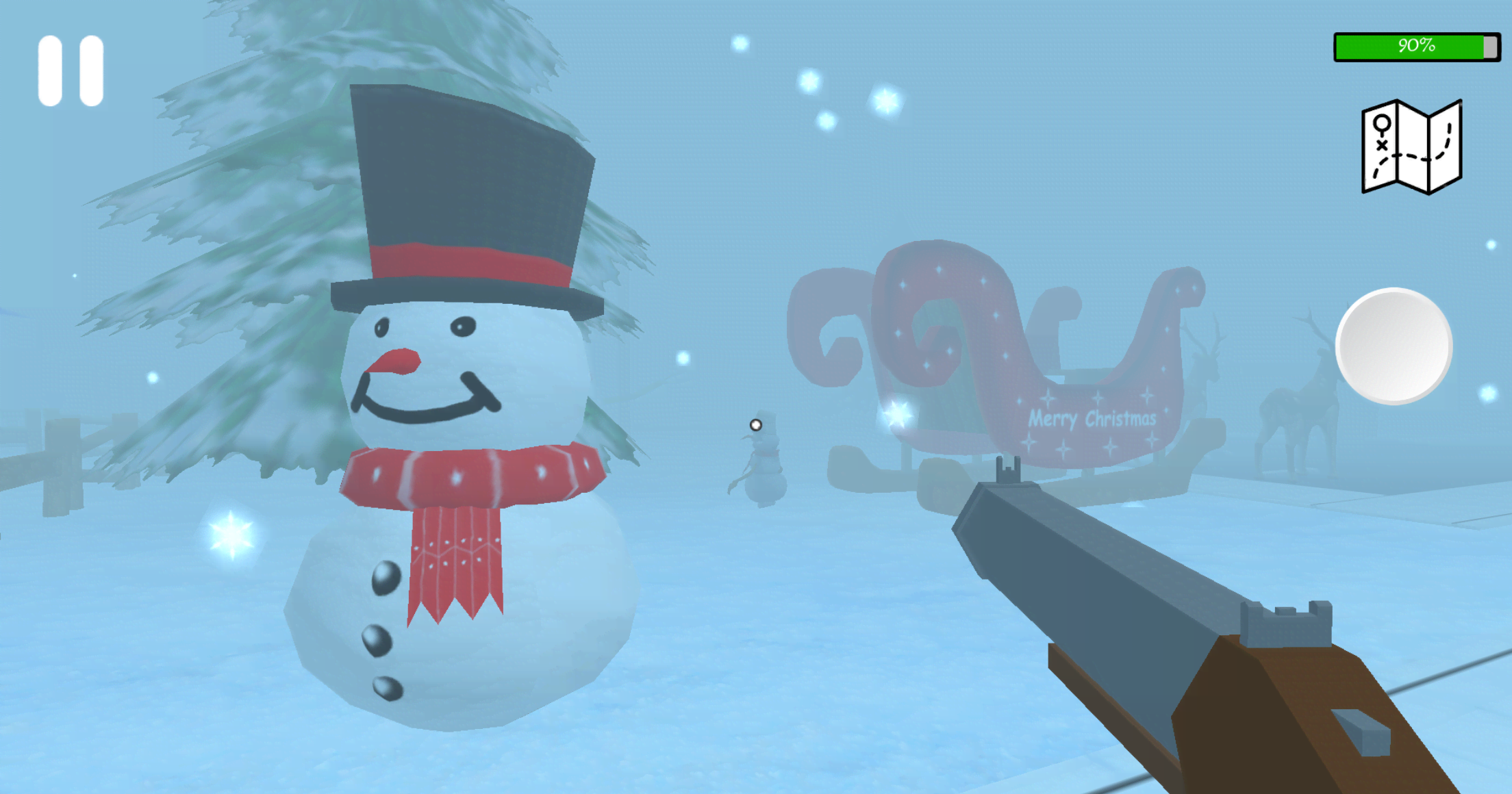 Evil Snowmen gameplay screenshot 2