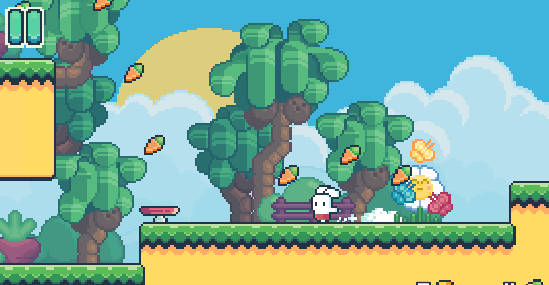 Yeah Bunny 2 - pixel retro arcade platformer screenshot 1