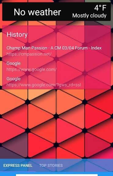 Abstract Browser screenshot 2