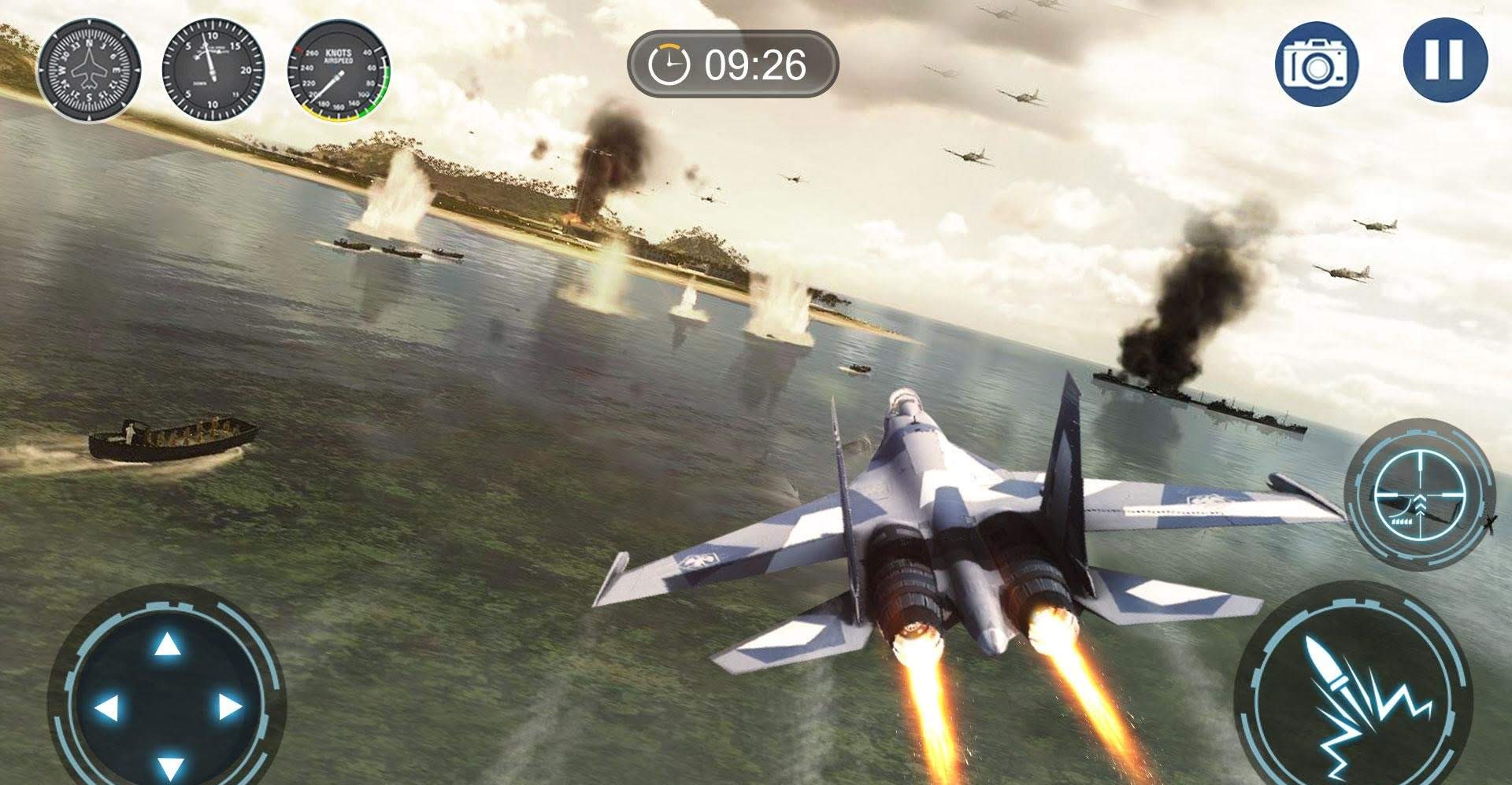 Skyward War - Mobile Thunder Aircraft Battle Games screenshot 1