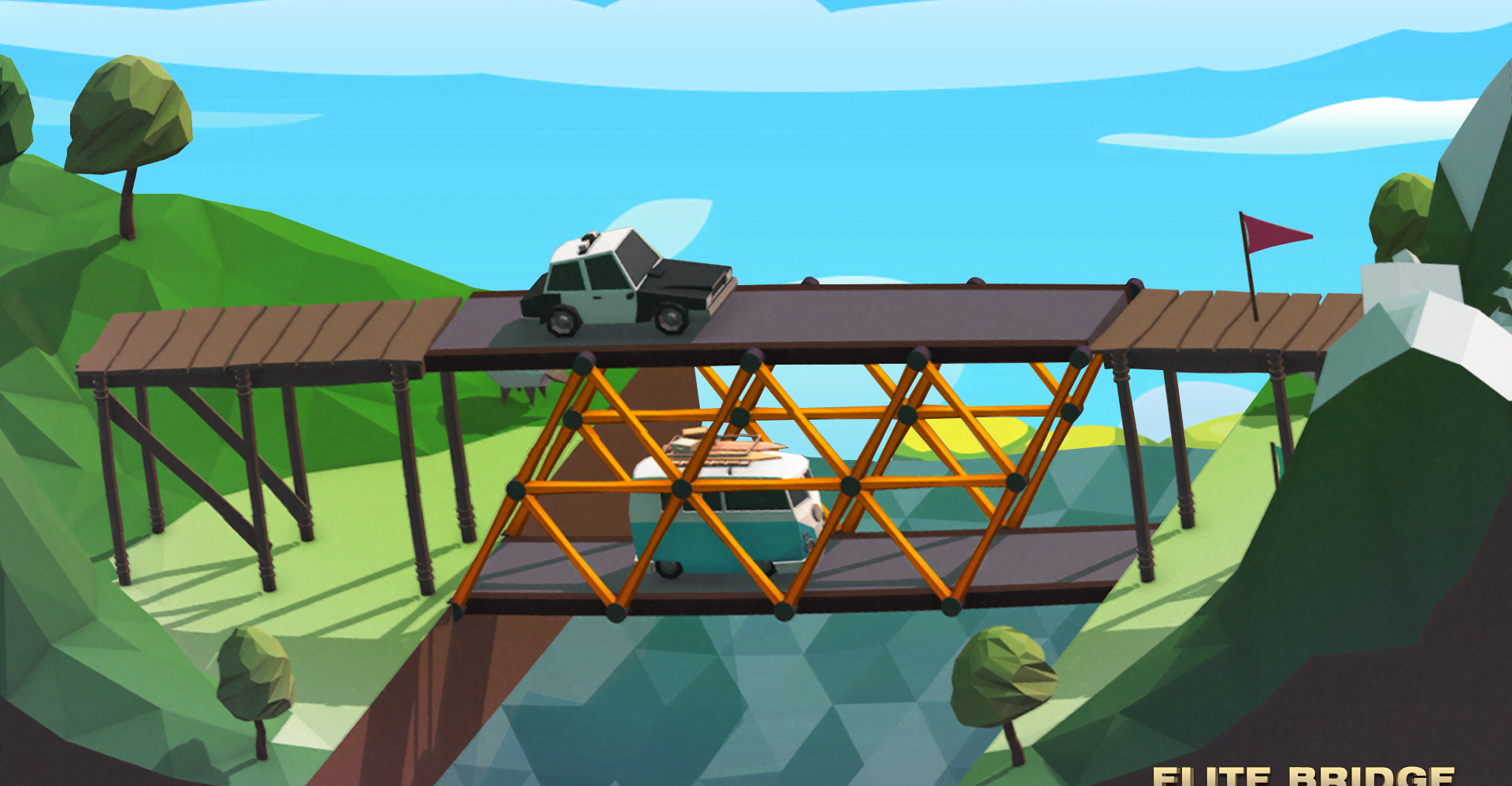 Elite Bridge Construction screenshot 1