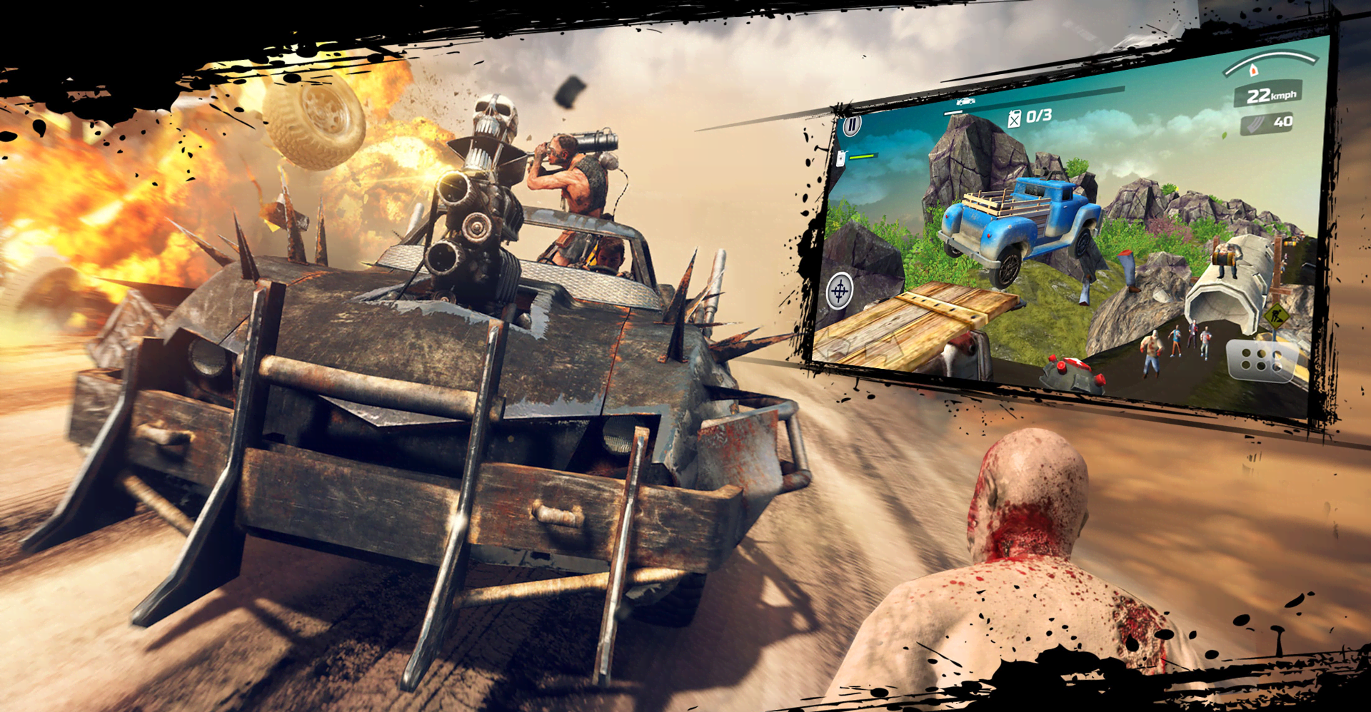 Dead Zombie Killing Road screenshot 3