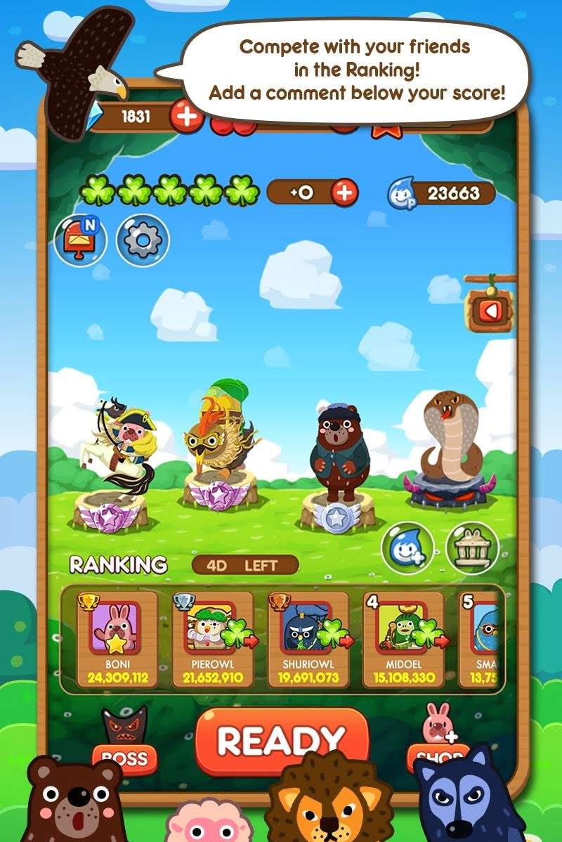 LINE Pokopang gameplay screenshot 2