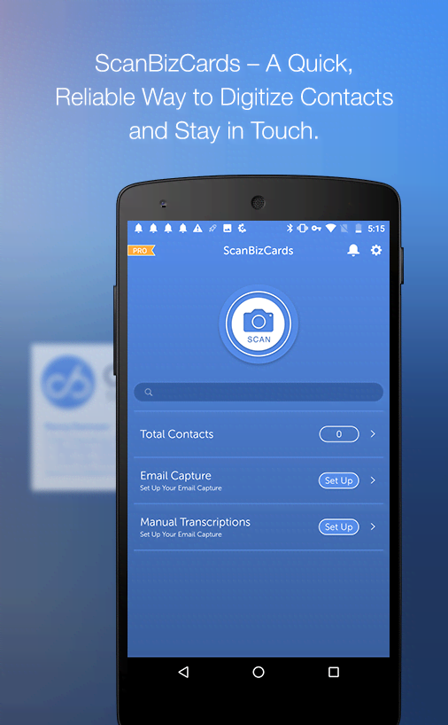 ScanBizCards Premium screenshot 1