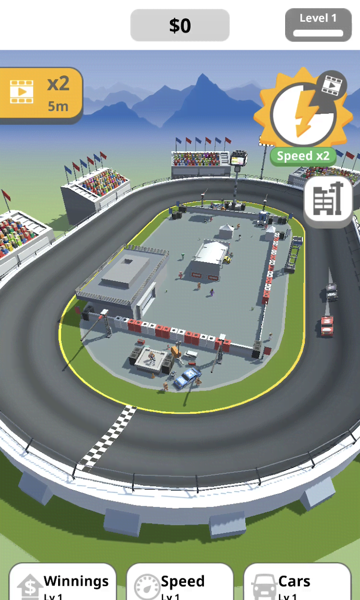 Idle Race Track screenshot 4