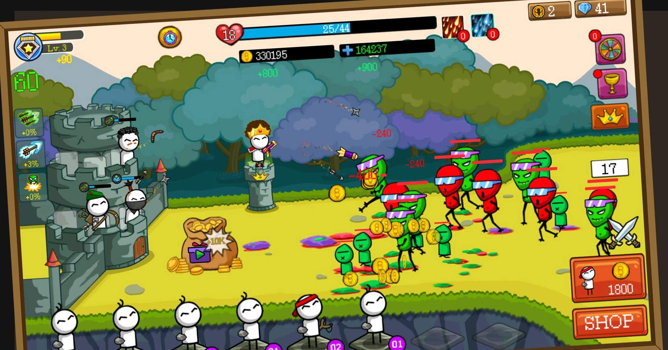 Merge Archer : Tower Defense screenshot 3