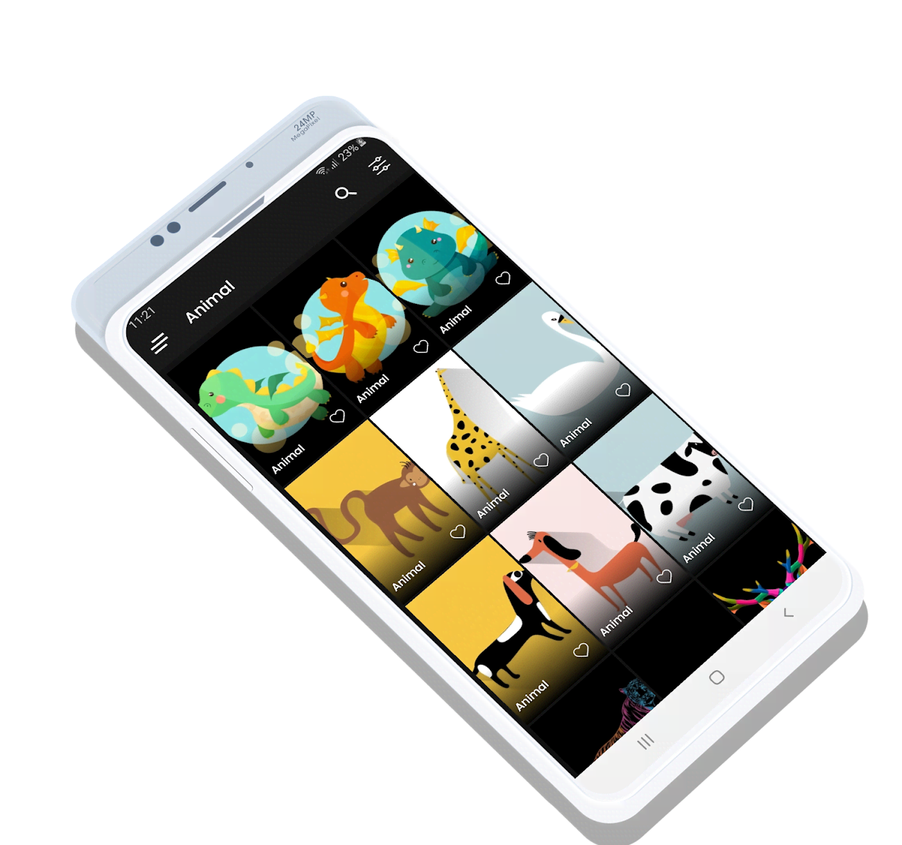 WallBank [Vector Based Wallpapers] screenshot 3