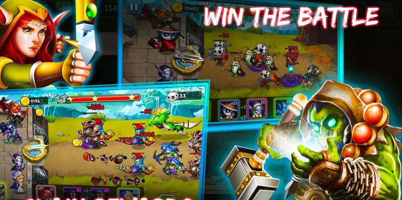 Defender Heroes: Castle Defense TD screenshot 1