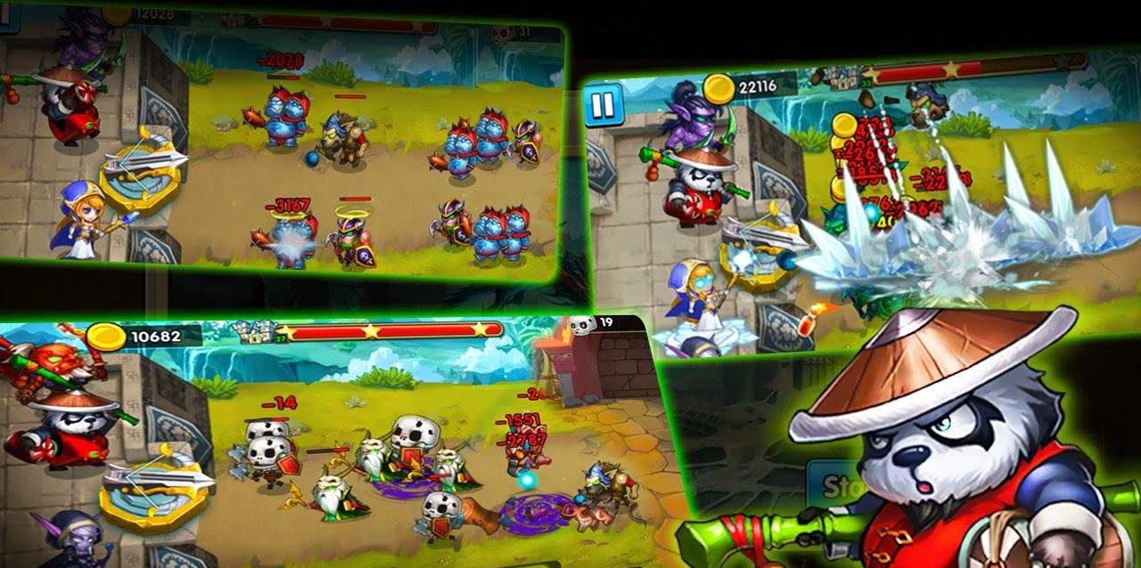 Defender Heroes: Castle Defense TD screenshot 4