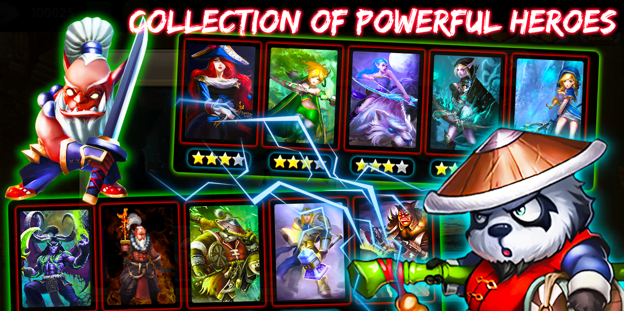 Defender Heroes: Castle Defense TD screenshot 2
