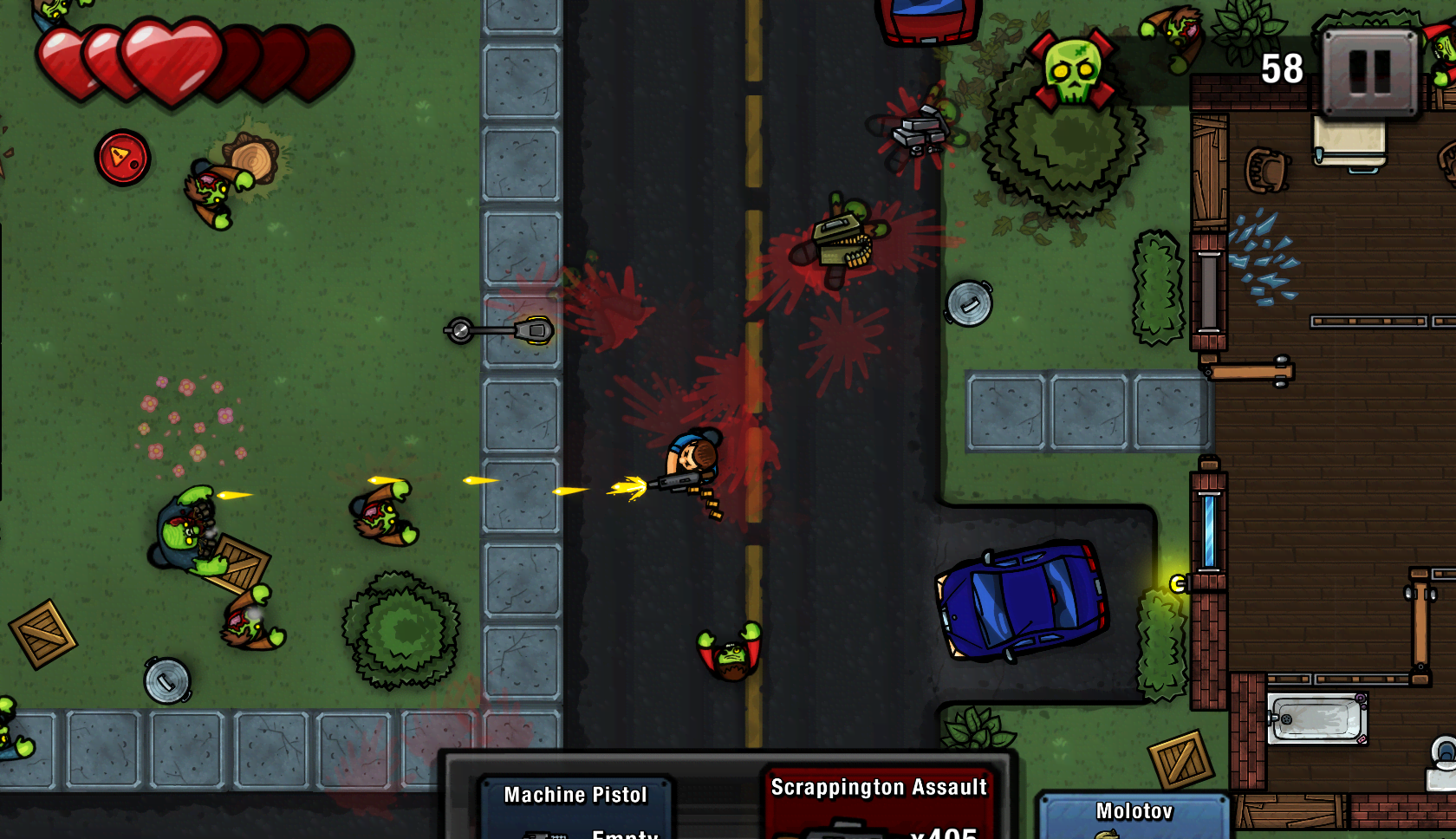 Zombie Scrapper screenshot 1