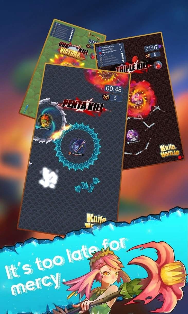 Knife Hero.io gameplay screenshot 3